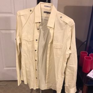 express fitted button down